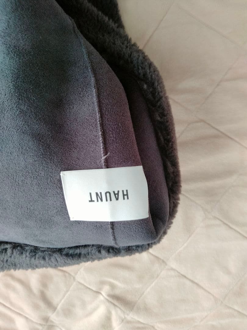 HAUNT ボアストール　グレー　ハウント haunt