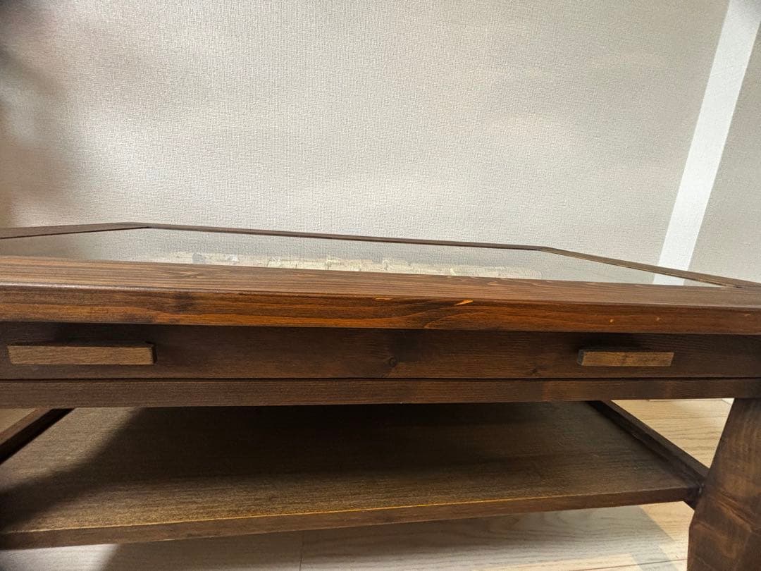 再々お値下げ 美品 木製 ローテーブル カフェテーブル リビングテーブル