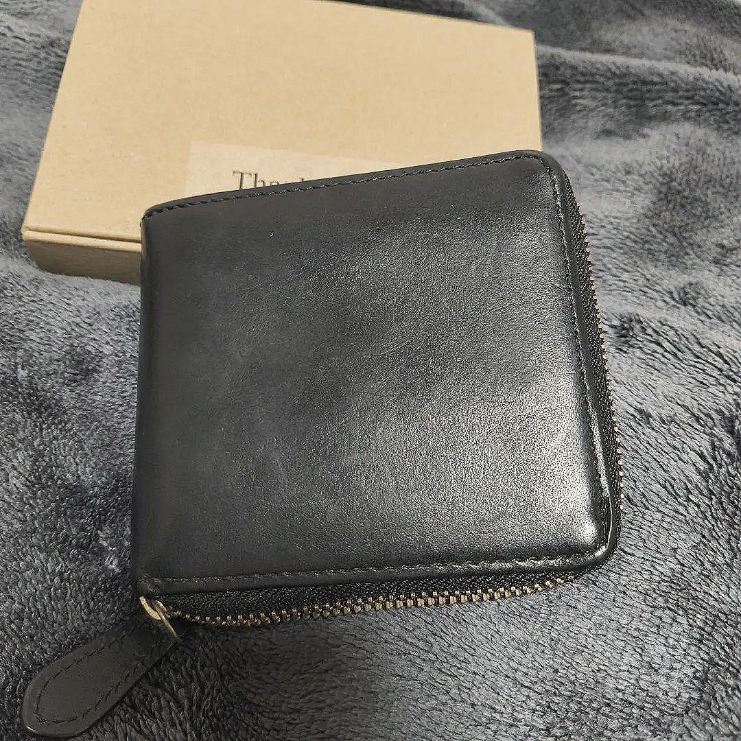 スロー　財布　二つ折り　レザー　SLOW　ラウンドファスナー