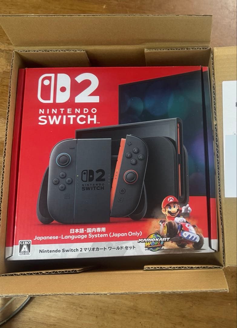 【新品未開封】Nintendo Switch 2 マリオカートワールドセット