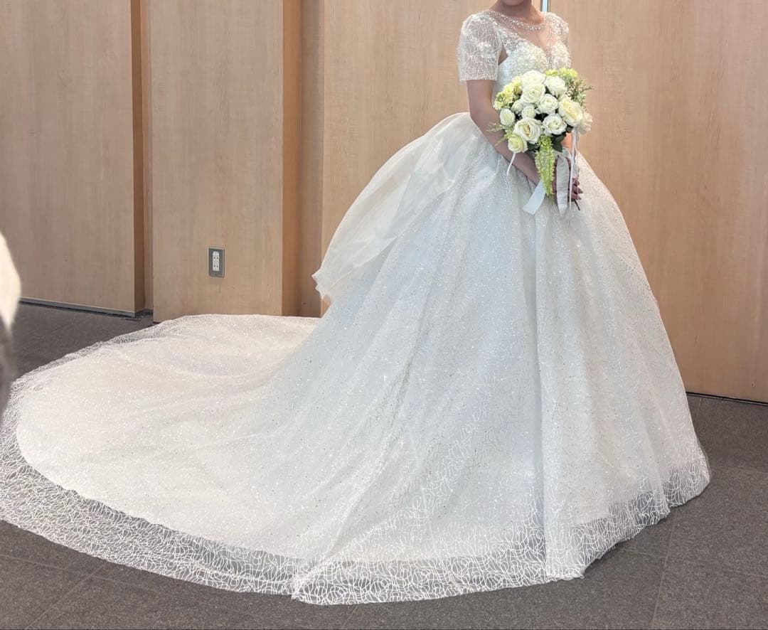 【前撮り、学生の方のコンテストにおすすめです！】 ウエディングドレス