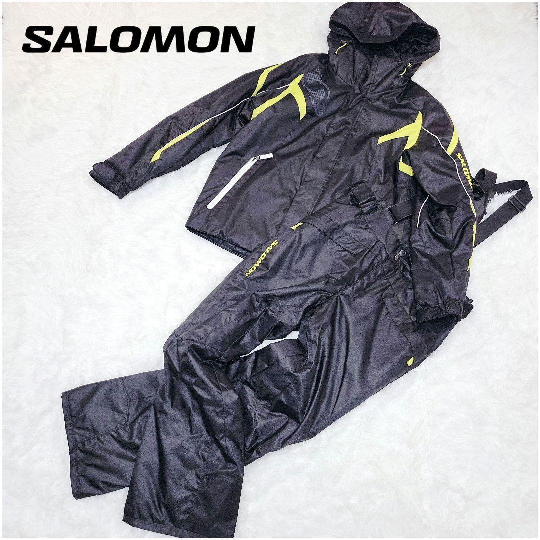 美品✨SALOMON/サロモン　スノーウェア　ジャケット サロペット セット M