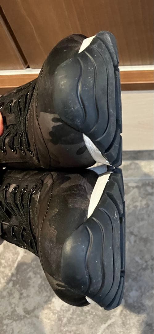 プラダ　スニーカー　ブラック　迷彩　38サイズ（24センチ）