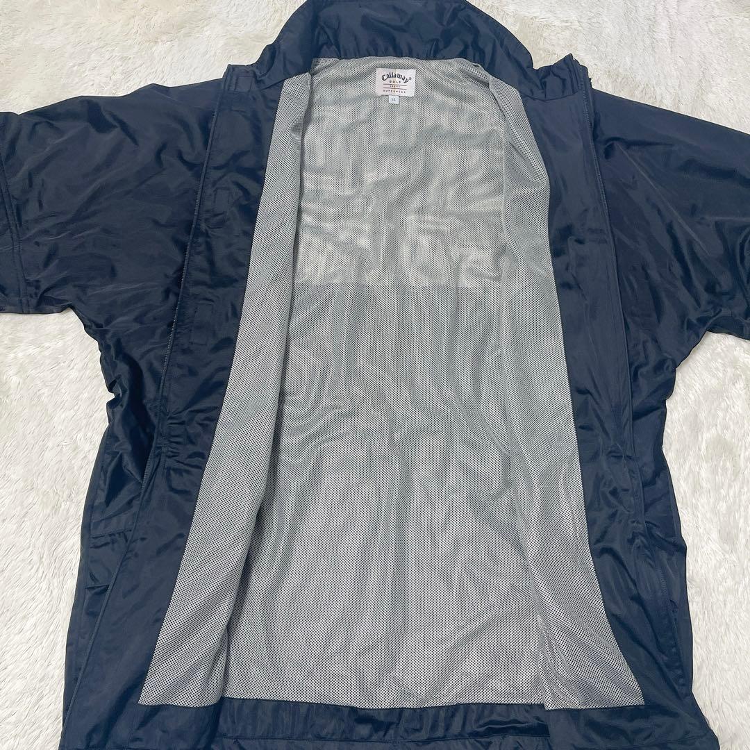美品 callaway キャロウェイ ゴルフ レインウェア セットアップ LL
