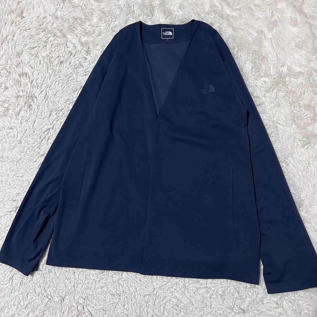 ザノースフェイス テックラウンジカーディガン 【 L】 ネイビー
