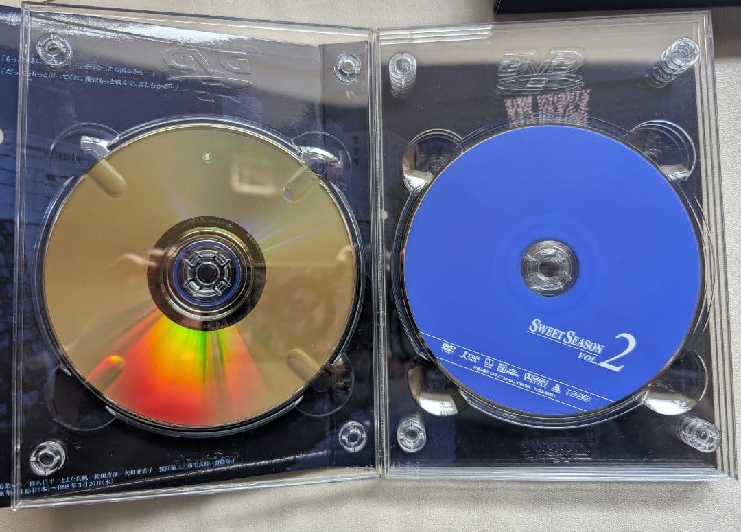 SWEET SEASON DVDセット　ボックス　帯付　全4巻　スィートシーズン