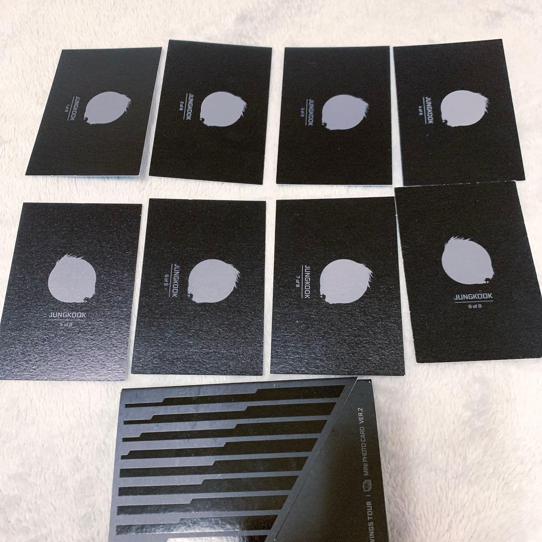 BTS wings tour ver.2 ジョングク ミニフォト　コンプリート