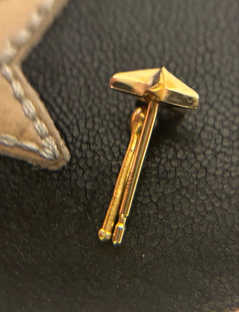 ◆ FANTASTIC MAN 星 スタッズ系ピアス K18YG 星ピアスのみ◆