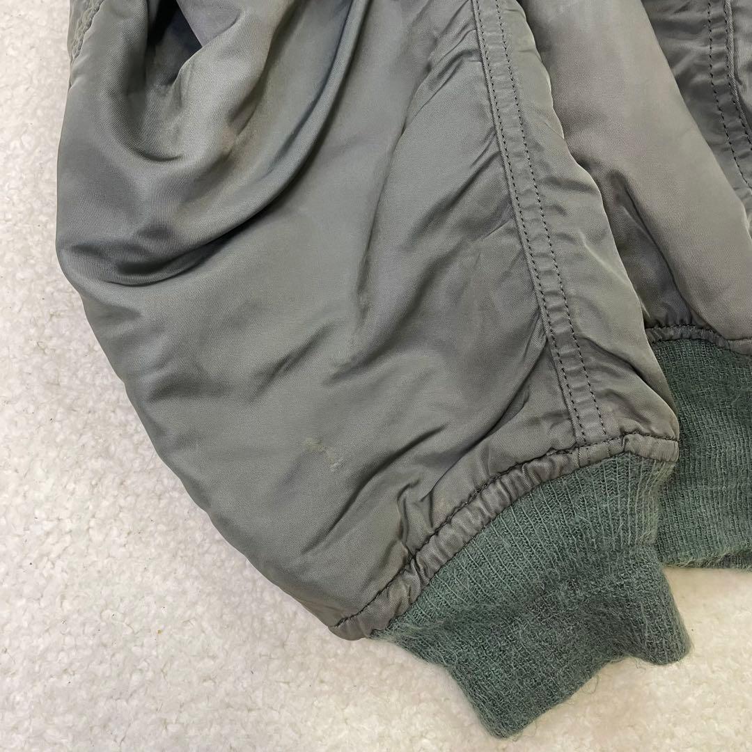 90s USA製 ALPHA jacket アルファ MA-1 短丈 Y2K