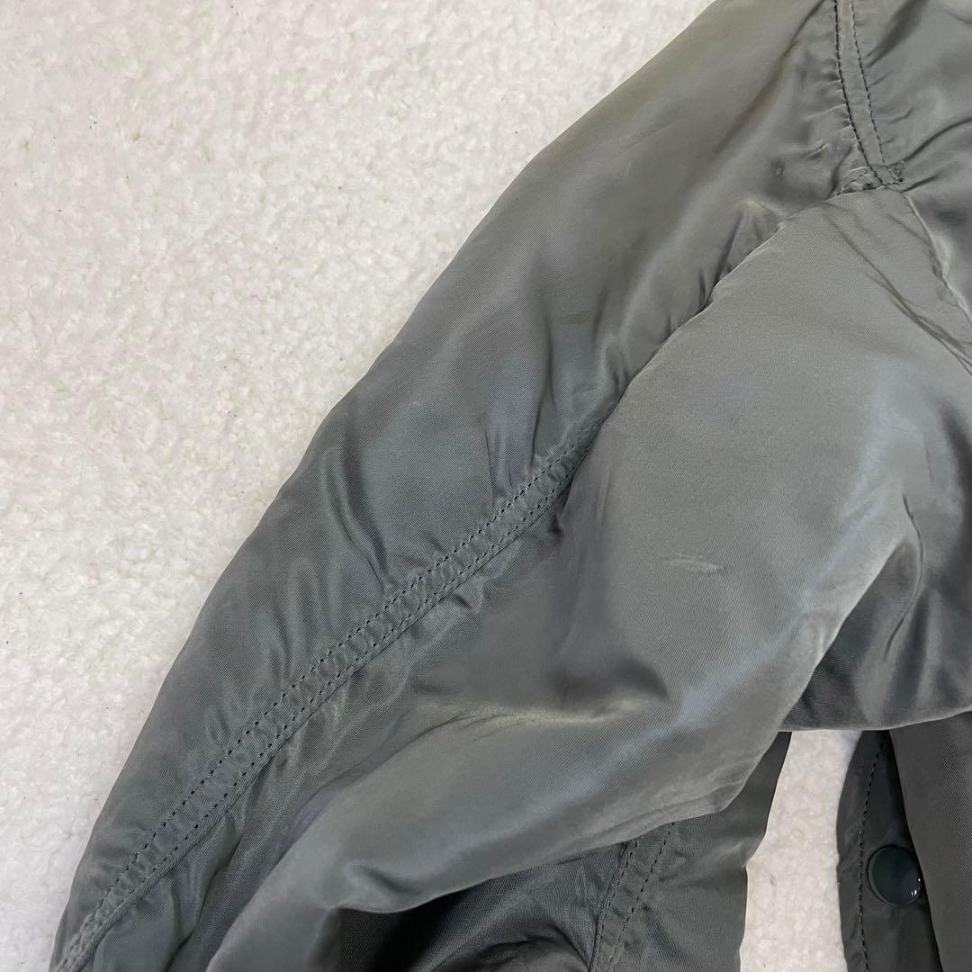 90s USA製 ALPHA jacket アルファ MA-1 短丈 Y2K