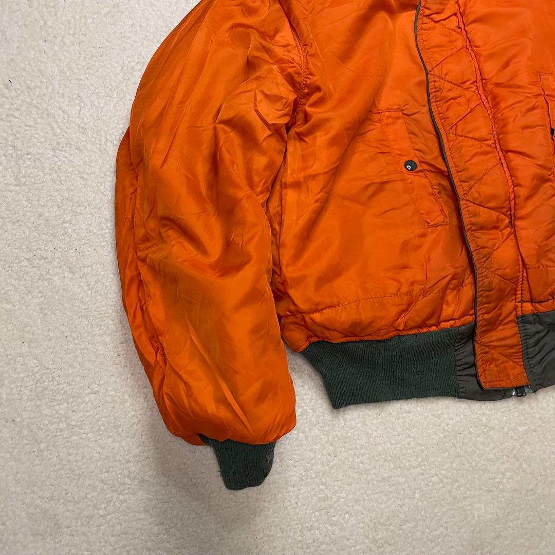 90s USA製 ALPHA jacket アルファ MA-1 短丈 Y2K