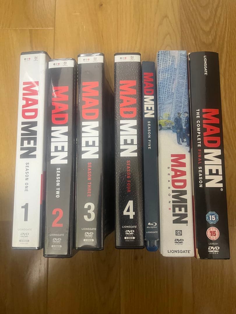 マッドメン DVD、Blu-ray シーズン1~ファイナル 全巻セット