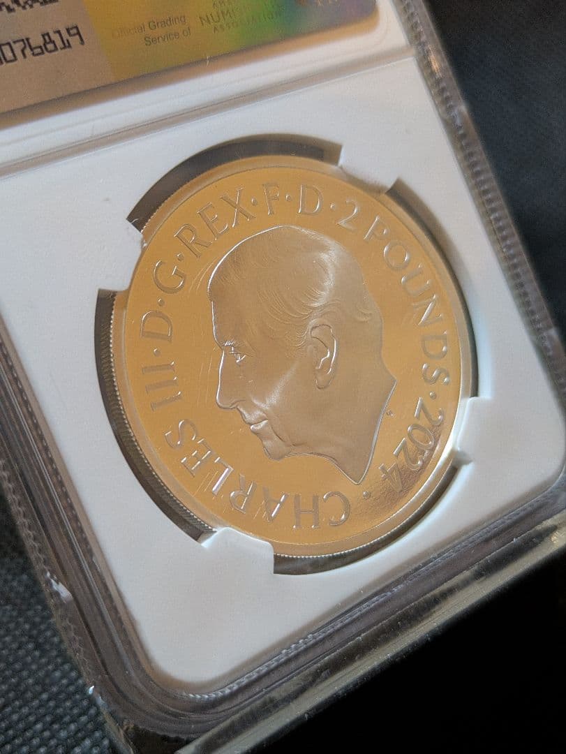 【コレクター必携】2024年スター・ウォーズ銀貨　最高鑑定ミレニアム・ファルコン