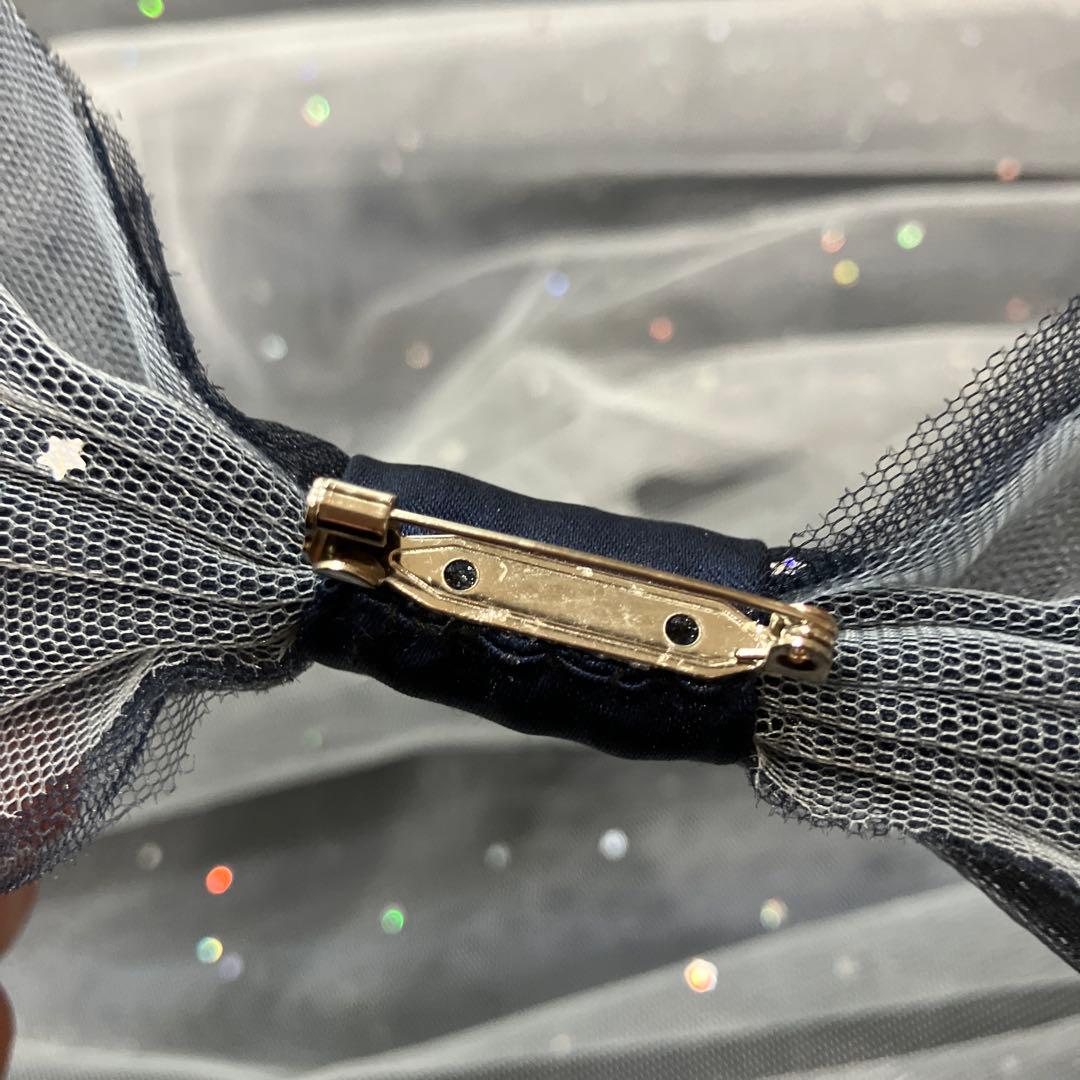 ドレスコ DRESCCO グレイネイビーシルバースターロングドレス 150cm