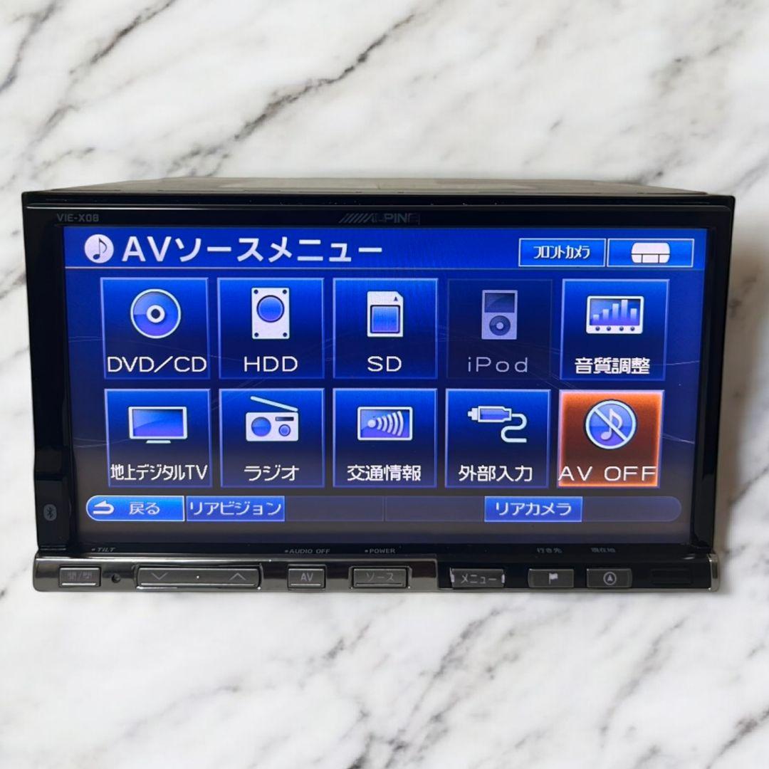 VIE-X08 ALPINE. アルパイン　カーナビ　2009