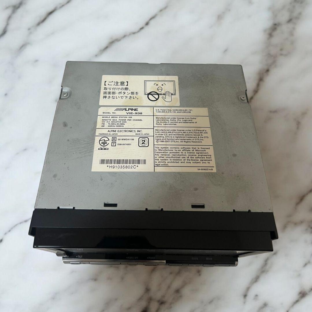 VIE-X08 ALPINE. アルパイン　カーナビ　2009