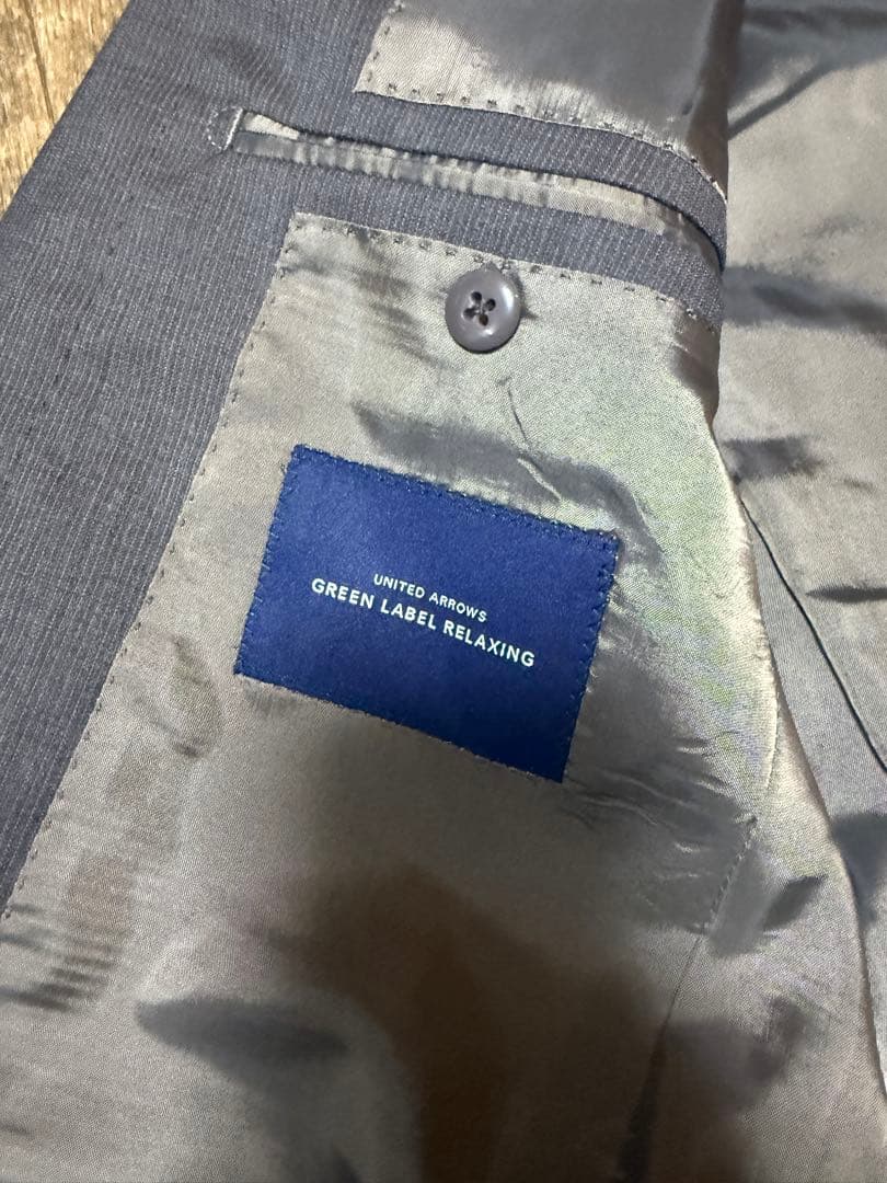 K*.様 グリーンレーベルリラクシング スーツ　通勤　mサイズ　46