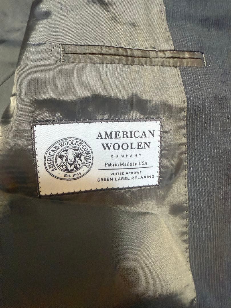 K*.様 グリーンレーベルリラクシング スーツ　通勤　mサイズ　46