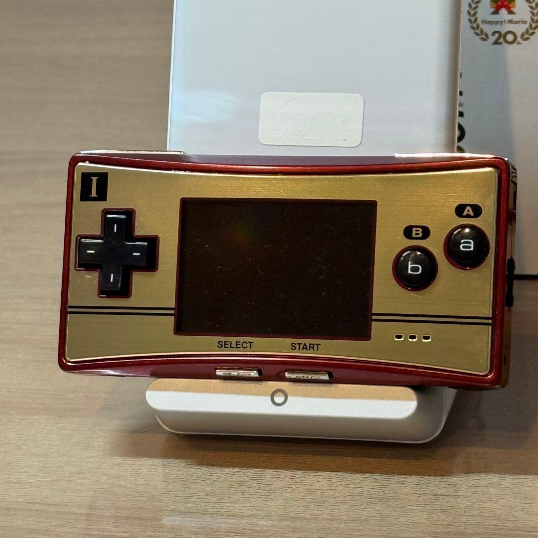 7-107 ゲームボーイミクロ 本体 ファミコン 箱付き