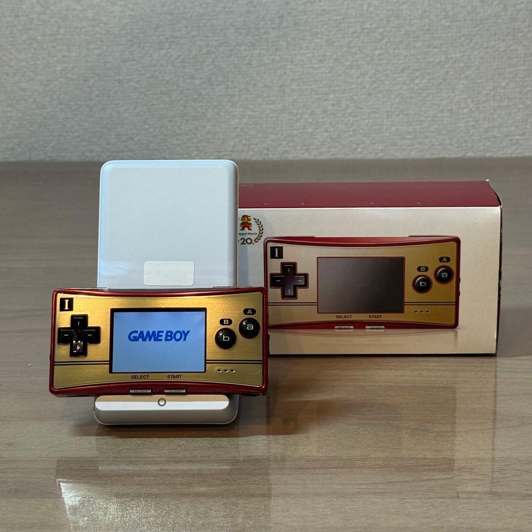 7-107 ゲームボーイミクロ 本体 ファミコン 箱付き