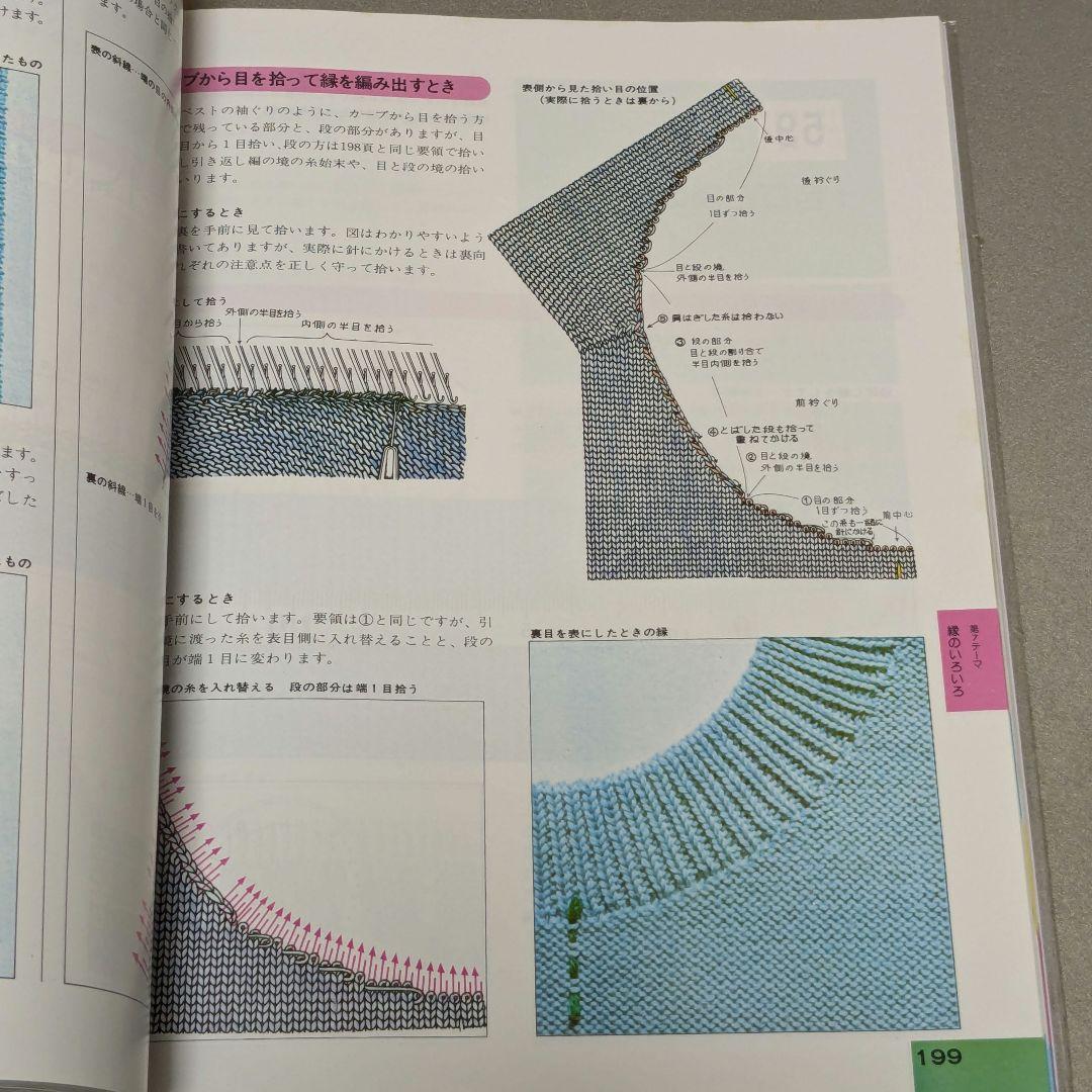 絵を見てわかる 機械あみ 上達101のポイント　普及版　日本ヴォーグ社