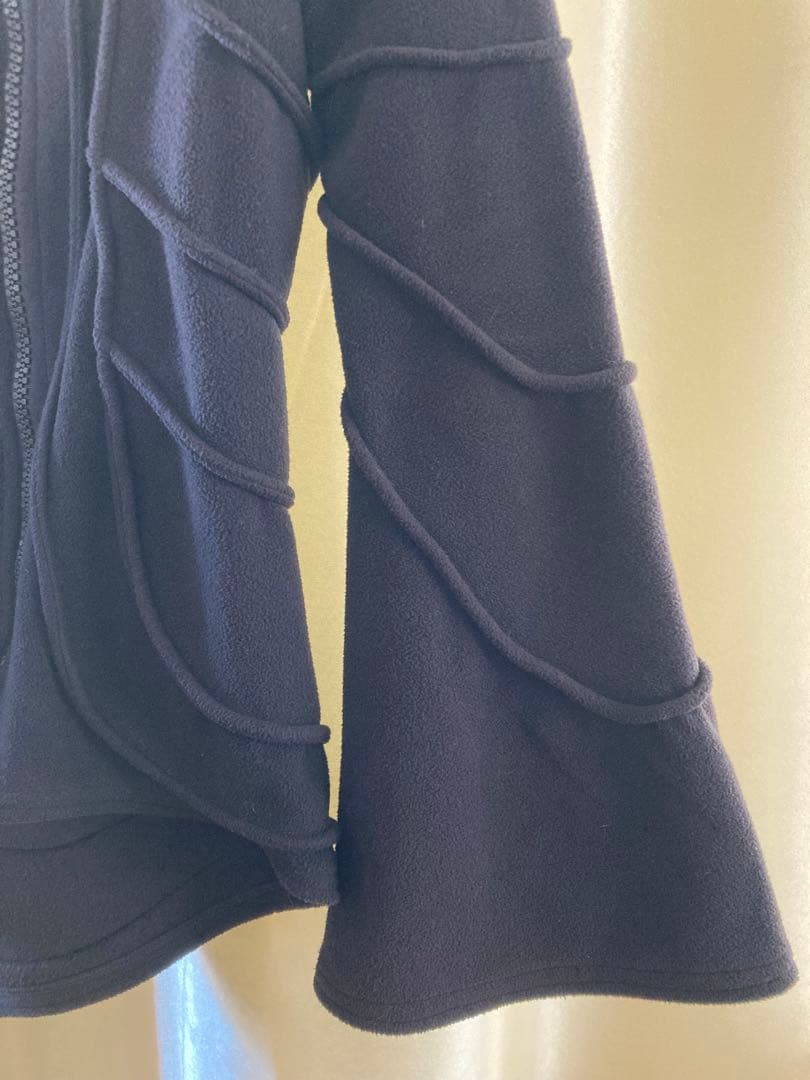 VODABOX 変形フリースパーカー サイケデリックガーデン スペーストライブ