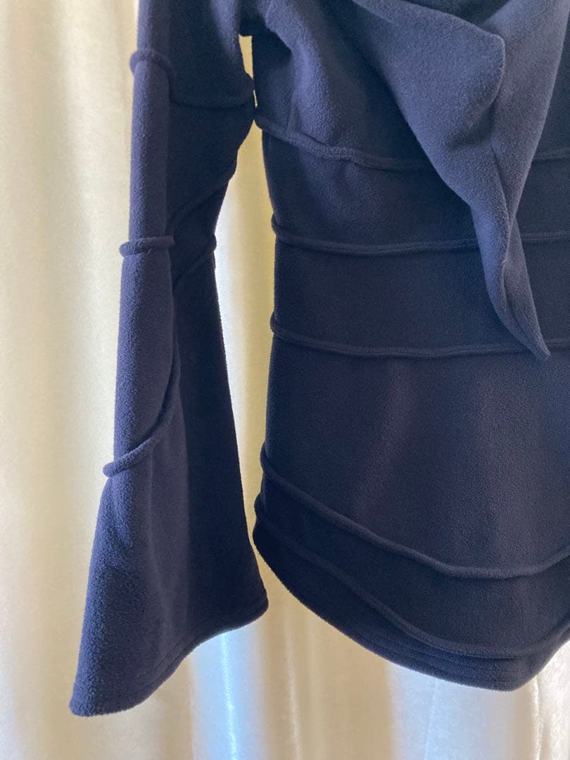 VODABOX 変形フリースパーカー サイケデリックガーデン スペーストライブ