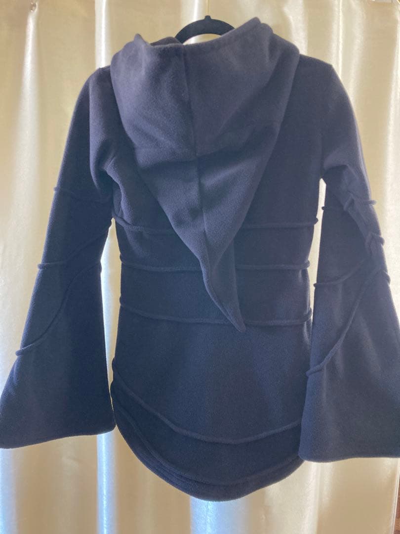 VODABOX 変形フリースパーカー サイケデリックガーデン スペーストライブ