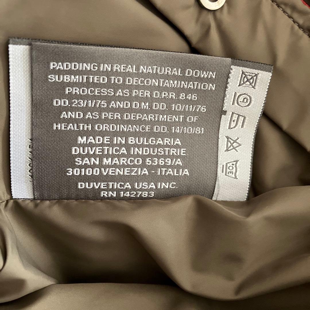 激レア！DUVETICA FEBEDUE レディース ゴールド ダウンベスト