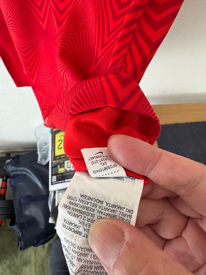 浦和レッズ 2023オーセンティックユニフォーム　サッカーシャツ XXL