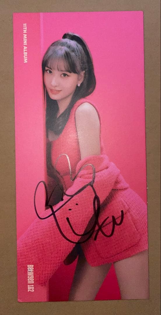 TWICE モモ　ナヨン　ダヒョン　チェヨン　ジヒョ　直筆　サイン
