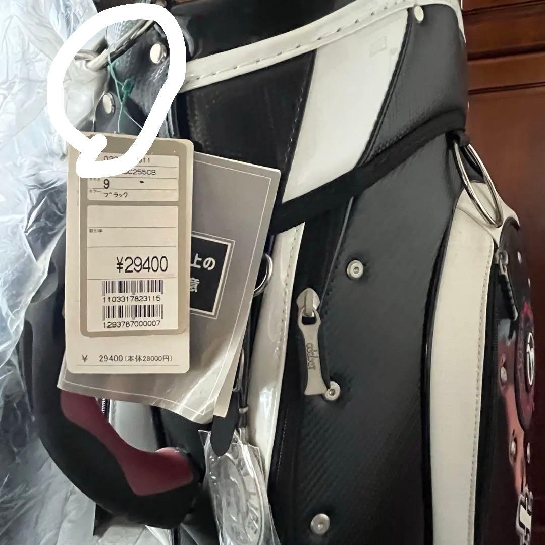 adabat キャディバッグ 黒/白