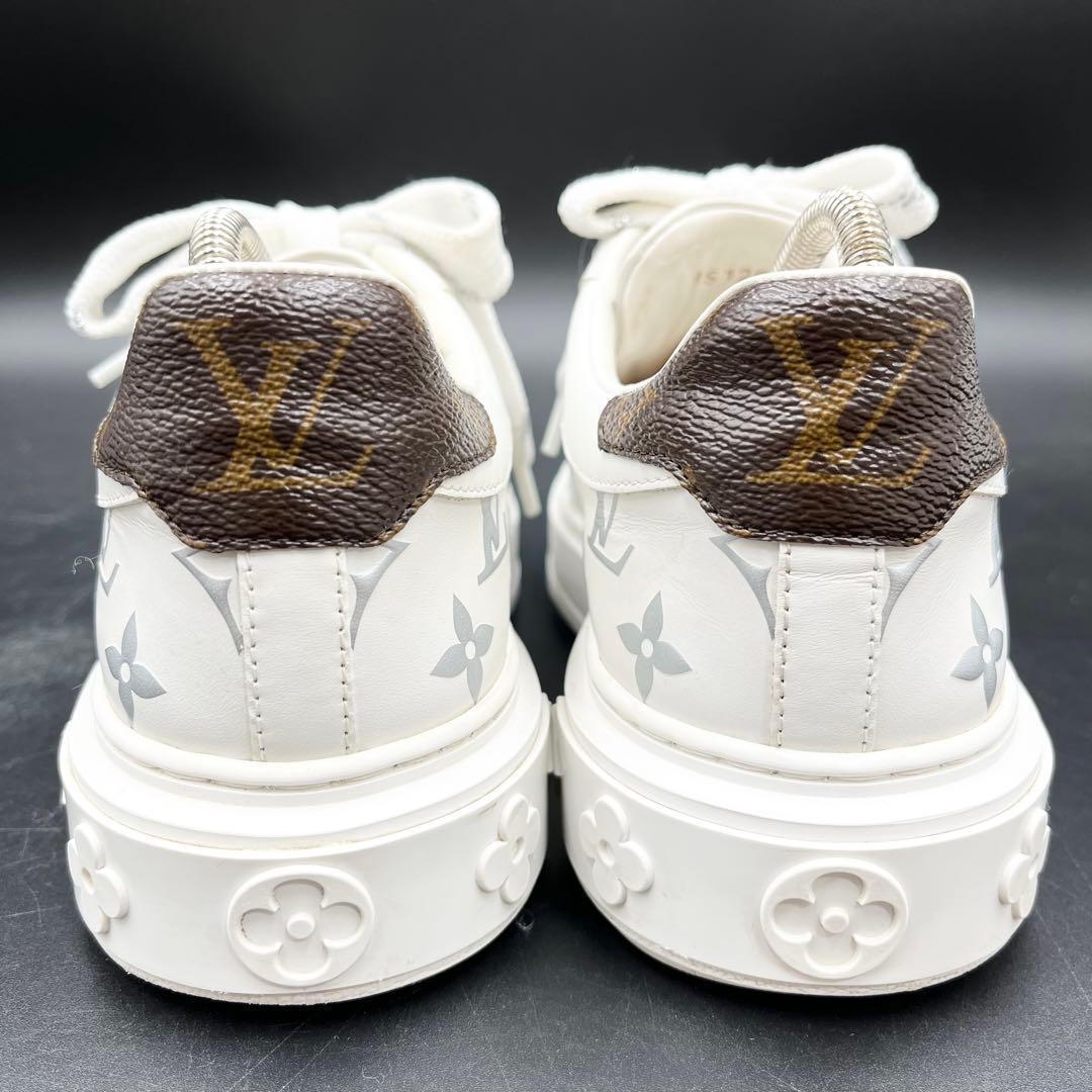 美品✨ ヴィトン タイムアウト モノグラム エンボス レディース スニーカー