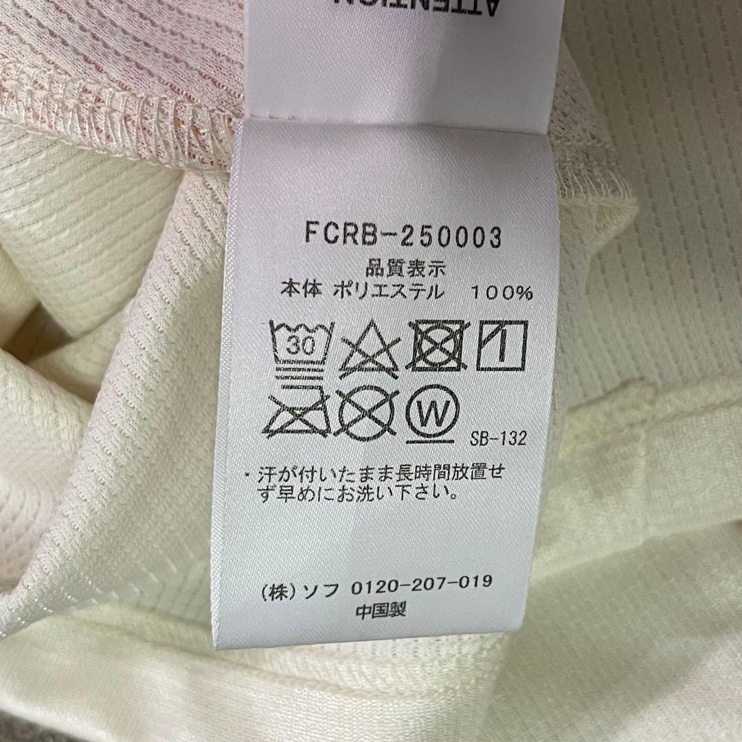 ウェア FCRB AUTHENTIC L/S GAME SHIRT OFF WHITE