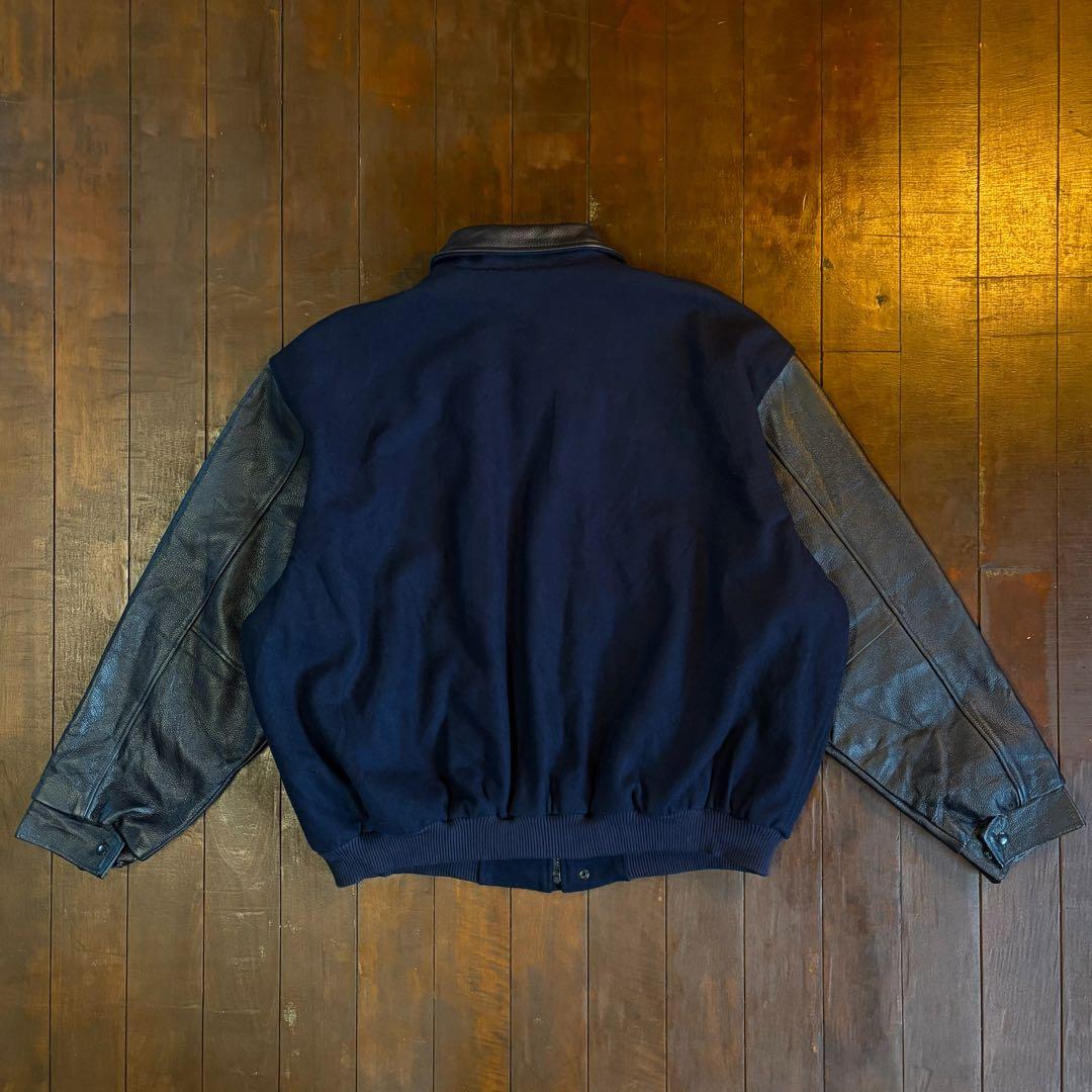 カナダ製！！【NORTH END ノースエンド】ウールレザースタジャン ビッグ