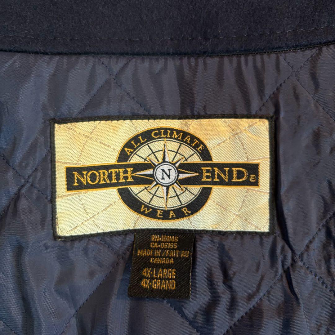 カナダ製！！【NORTH END ノースエンド】ウールレザースタジャン ビッグ