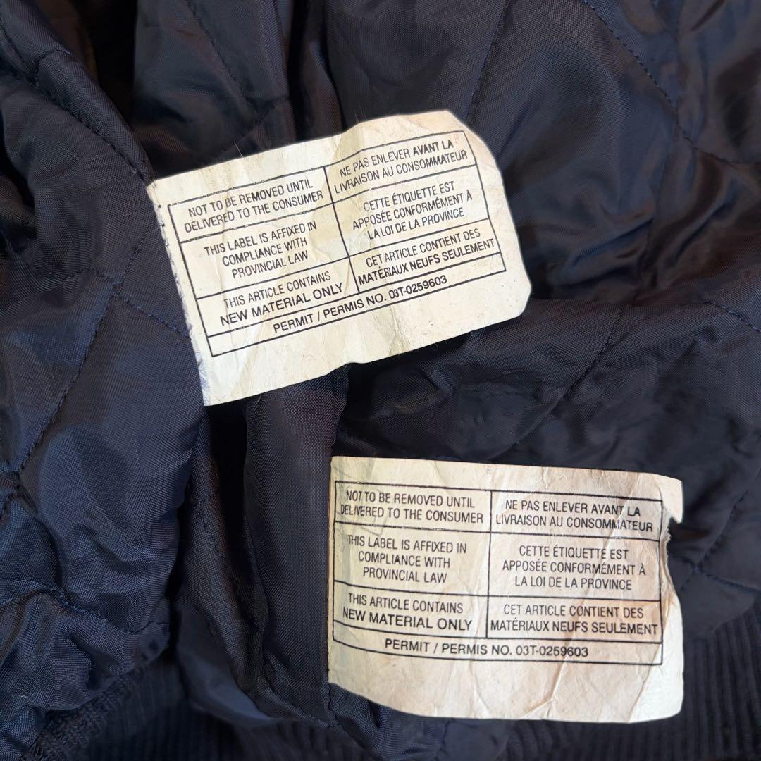 カナダ製！！【NORTH END ノースエンド】ウールレザースタジャン ビッグ