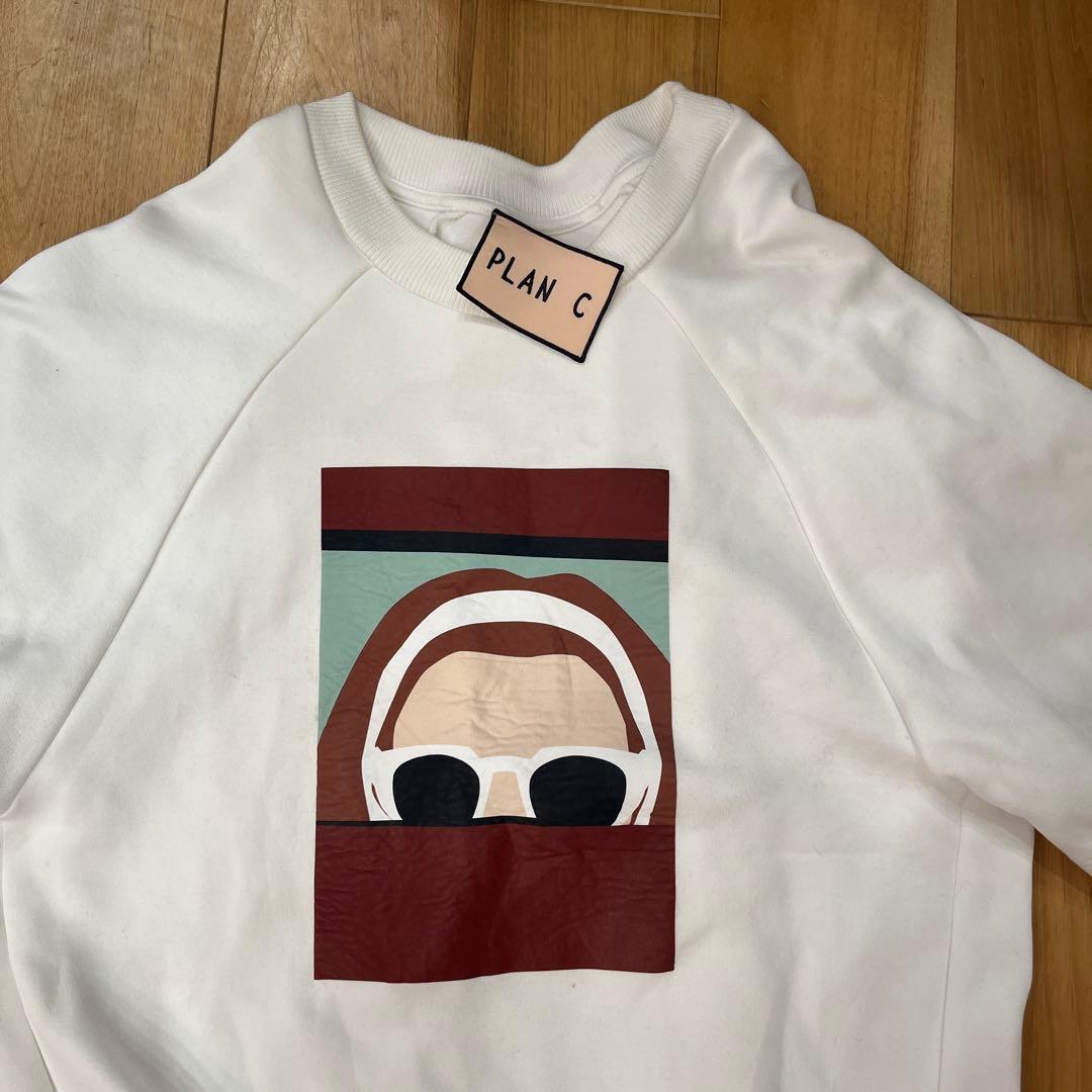 完売❣plan cプランシー　プリント半袖スウェット