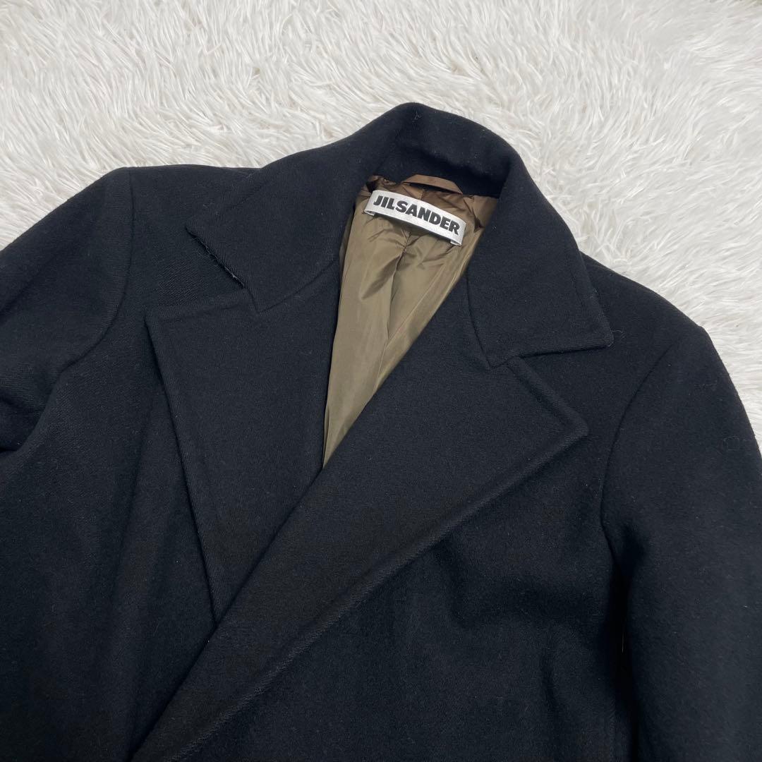 【美品】JIL SANDER ジルサンダー ウール コート 38 アーカイブ
