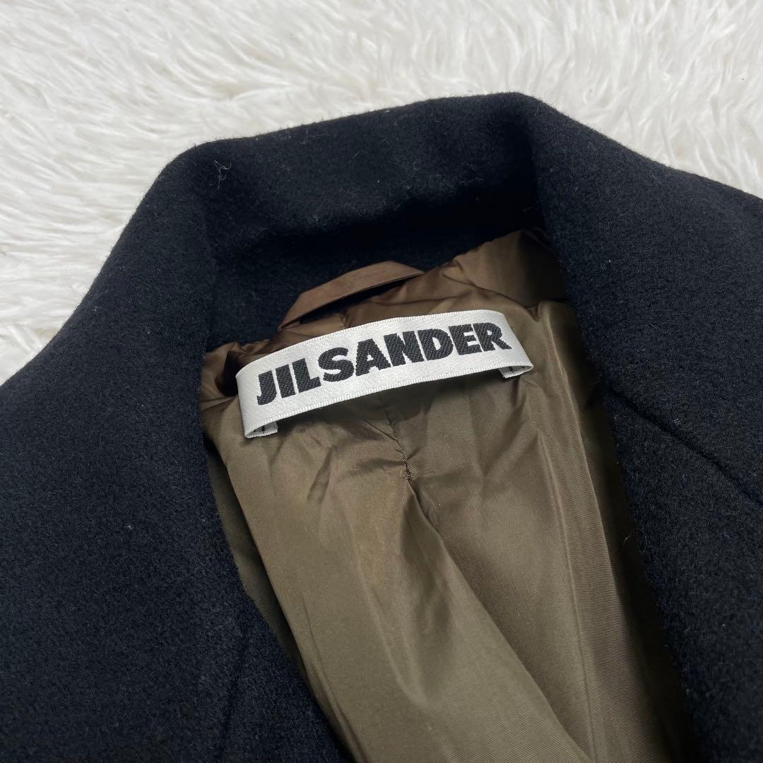 【美品】JIL SANDER ジルサンダー ウール コート 38 アーカイブ