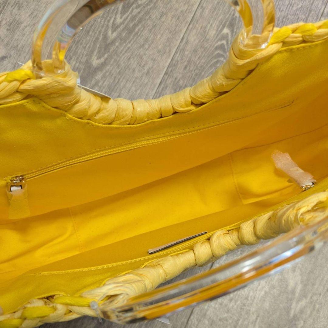 ✨新品未使用✨ ケイトスペード かごバッグ カゴバッグ レモン柄