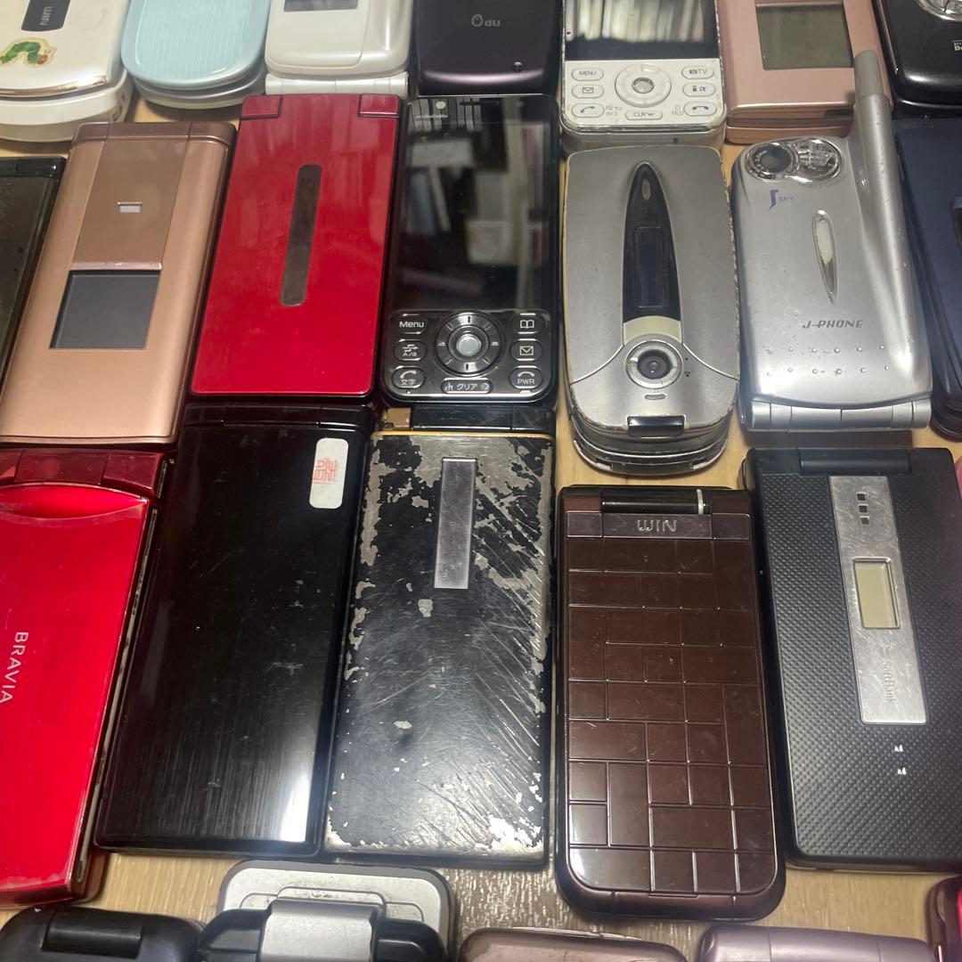 100台　大量　まとめ　携帯電話　ガラケー　本体