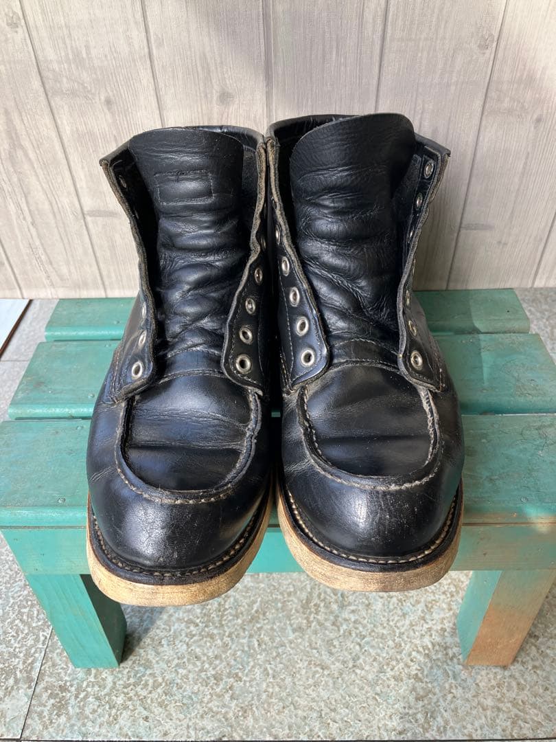RED WING 8130 ブーツ クラシックモックトゥ　ブラック 8.5 2E