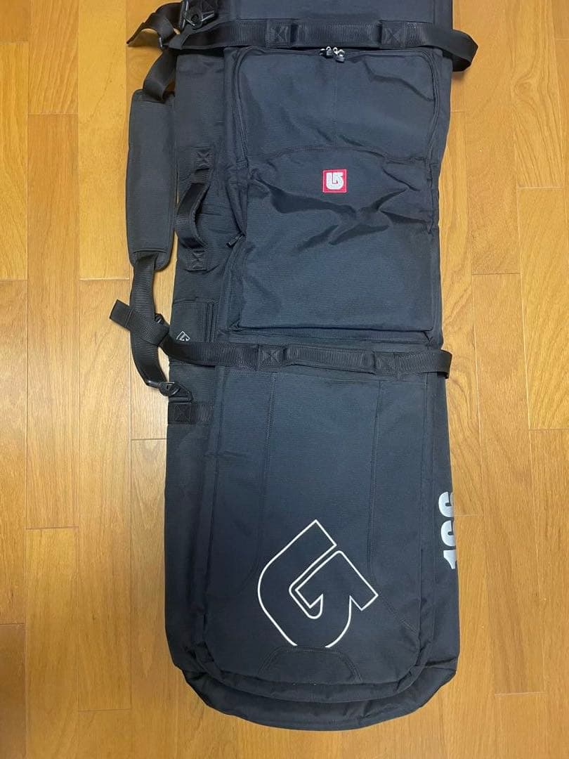 【美品】Burton バートン　スノーボード　ケース　バッグ ウィール付き