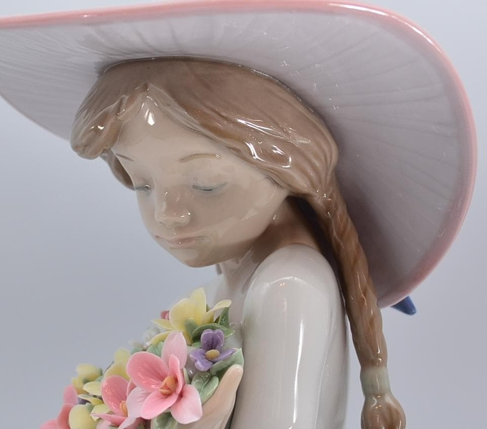 薫る花束　#5862　★リヤドロ　スペイン　光沢仕上げ　箱付き　ヴィンテージ