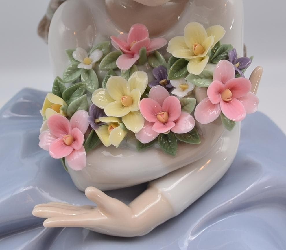 薫る花束　#5862　★リヤドロ　スペイン　光沢仕上げ　箱付き　ヴィンテージ