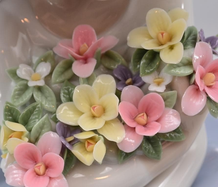 薫る花束　#5862　★リヤドロ　スペイン　光沢仕上げ　箱付き　ヴィンテージ