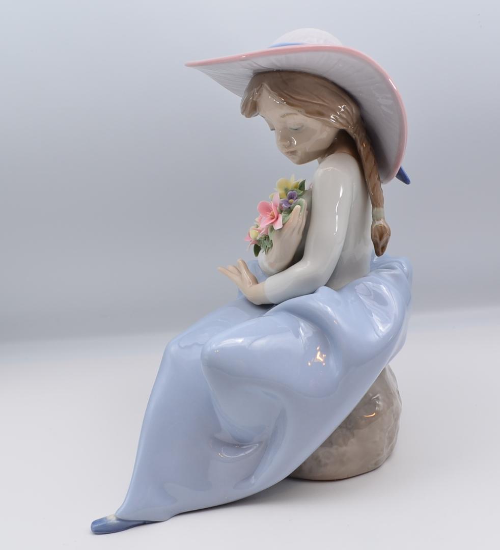 薫る花束　#5862　★リヤドロ　スペイン　光沢仕上げ　箱付き　ヴィンテージ