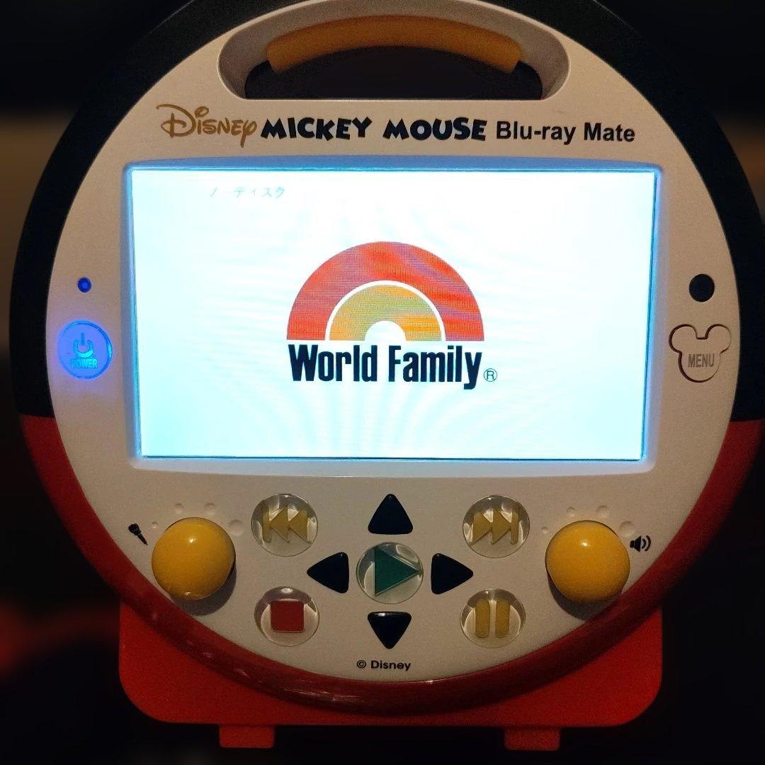 DWEディズニー　ミッキーメイト　ブルーレイ ＋子供用リモコン