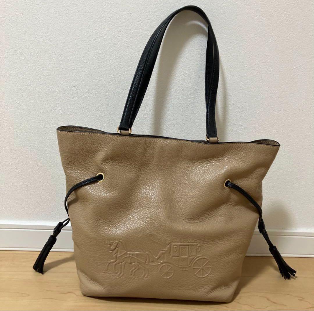 COACH コーチ　ホースアンドキャリッジ　アンディ　トートバッグ　肩がけ　A4